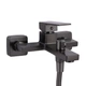 Змішувач для ванни Qtap Gemini (з душовим гарнітуром) QTGEM259GMB45684 Gunmetal Black PVD - изображение 3