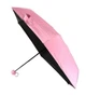 Компактный зонтик в капсюле-футляре Capsule Umbrella Original карманный механический 165 гр Защита от ультрафиолета Розовый - изображение 2