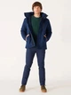 Куртка зимняя короткая мужская Wrangler W40BWW S Темно-синяя (8682344917224) - изображение 3