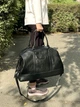 Дорожня сумка з екошкіри David Jones CM 3258 - чорний - зображення 5