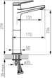 Смеситель для раковины FERRO Stratos BSC2L - изображение 2