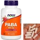 Параамінобензойна кислота Now Foods PABA 500mg 100 капсул в упаковці (VMD-1205660) - зображення 2