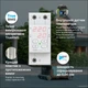 Однофазное реле напряжения 50A (max 60A) 11000BA с контролем тока [4820120222177] CV2-50 red ZUBR - изображение 3