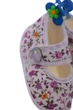 Пинетки для девочки на липучке с цветами сиреневый 62 см (38972) - изображение 2