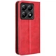 Чохол-книжка Deexe Retro Style для Xiaomi 14T - Red - зображення 6