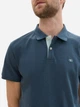 Поло длинное мужское Tom Tailor 1031006-36364 XXXL Синее (4068127226839) - изображение 5