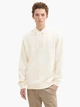 Худи оверсайз мужское Tom Tailor 1043501-10348 S Белое (4067672970327) - изображение 1