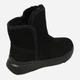Женские зимние ботинки замшевые высокие Allshoes 189356 36 Черные (ROZ6501055142) - изображение 4