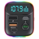 FM-трансмиттер Inspire T70 MP3 2xUSB 12-24V Black - изображение 3