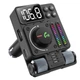 FM-трансмиттер Inspire MT01 MP3 2xUSB 30W 12-24V Black (FM-MT01) - изображение 1