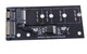 Адаптер SATA III - > M.2 SSD NGFF KEY-B переходник Черный - изображение 1