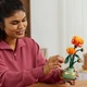 Лего Иконс Хризантема Букет Цветочный декор LEGO Icons 10368 - изображение 4