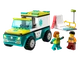 Конструктор Лего Сіті Швидка допомога та сноубордист Lego City 60403 - зображення 9