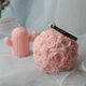Силиконовая форма для изготовления свечи 9.3 x 7.7 cм "silicone mold-19" - изображение 5