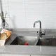 Смеситель для кухни на две воды Frap F4361 хром - изображение 2