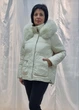 Женская зимняя куртка Vivilona (Max Mara) 8618 Молочный, S - изображение 2
