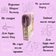 Полотенце Тюрбан Deliplus для сушки волос Сиреневый Dry Hair Turban - изображение 2