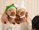 Капибара мягкая игрушка подушка сквишмеллоу антистресс подарок capybara Капибара-зайчик 30 см - изображение 3