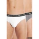 Трусы слипы DIM 6595x2 XL 2шт anthr/blanc - изображение 2