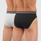 Труси сліпи DIM D0A6Dx1 M 1шт noir/gris p. - зображення 3