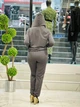 Женский спортивный костюм со стразами VEDIKA FASHION, Турция 54 Серый с серебристым - изображение 3