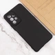 Чохол TPU GETMAN Liquid Silk Full Camera Samsung Galaxy A23 4G Чорний / Black - зображення 4