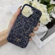 TPU чохол Bling World Rock Diamond Apple iPhone 16 Pro (6.3") Синій Без бренду - зображення 2