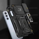 Ударопрочный чехол Camshield Army Ring для Samsung Galaxy A35 / A55 Черный / Black Без бренда - изображение 3