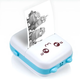 Портативный детский мини принтер термопринтер TOPA Mini printer с термопечатью Голубой - изображение 8