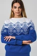 Жіночий новорічний світшот сніжинка XXL | 52-54 UKRS-8837 UkrGlamour - изображение 5