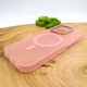 Чохол Baseus Smoke case Matte with Magsafe Iphone 16 Pink - зображення 2
