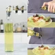 Стеклянная бутылка с дозатором для масла и соуса, 500 мл, квадратной формы, 5,5x30 см - изображение 4