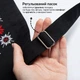 Водоотталкивающий фартук универсальный IDEIA с этно вышивкой и карманом хлопок 85х85 см для женщин и мужчин черный (2200004857138_1) - изображение 4