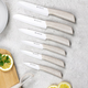 Nóż Santoku Ambition Skiv biały 15 cm (5907078430812) - obraz 4