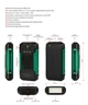 УМБ AURA NRG-30SE ARM SOLAR 30000 mAh Wireless charging Green - изображение 2
