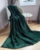 Плед Emily Manner велсофт 150х200 см 300 гм2 Dark Green (94326222) - зображення 4