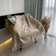 Плед SoundSleep Wings бавовняний 140х200 см бежевий (653590756118) - зображення 3