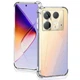 Чехол Fiji Proof для Infinix Note 40 (X6853) прозрачный бампер с усиленными бортами Transparent - изображение 1