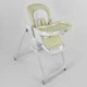 Стульчик для кормления Toti W-56077 (1) мягкий PU, мягкий вкладыш, 4 колеса, съемный столик, в коробке (W-56077) - изображение 1