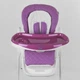 Стульчик для кормления Toti W-62005 (1) мягкий PU, мягкий вкладыш, 4 колеса, съемный столик, в коробке (W-62005) - изображение 4