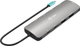 Stacja dokująca i-Tec USB Type-C - USB 3.0 x2, USB 2.0 x2, USB Type-C x2, HDMI x2, RJ-45 Silver (C31NANOHDM2DOCPD) - obraz 2