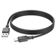 Кабель HOCO X101 Assistant silicone charging data cable Type-C Black (6942007604079) - зображення 4