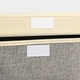 Ящик для хранения с крышкой MBM HOME 25х25х38 см TH-07 M Light Gray - изображение 7