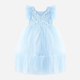 Детское праздничное фатиновое платье для девочки Trendyol TKDSS24EL00011 110 см Blue (8683050069153) - изображение 4