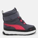 Детские зимние ботинки для девочки Puma Evolve Boot Purtx 39264905 30 Galactic Gray-Tart Cherry-Puma Black (4067979383219) - изображение 1