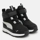 Детские зимние ботинки для мальчика Puma Evolve Boot Purtx 39265002 22 Puma Black-Ash Gray-Puma White (4099683300725) - изображение 2