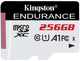 Карта пам'яті Kingston microSDXC 256GB High Endurance Class 10 UHS-I U1 A1 (SDCE/256GB) - зображення 1