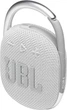 Портативна колонка JBL Clip 4 White (JBLCLIP4WHT) - зображення 3