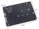Адаптер SATA III - > M.2 SSD NGFF & mSATA B переходник B-KEY с переключателем (788360849) Черный - изображение 7
