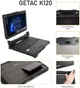 Захищений планшет / ноутбук Getac K120 G1 (i5-8250U) GPS/4G/посилені батареї б/в - изображение 5
